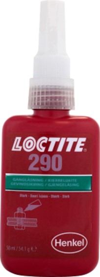 GJENGESIKRING 50ml LOCTITE 290 PENETRERENDE LÅSEVÆSKE GJENGESIKRING 50ml LOCTITE 290 PENETRERENDE LÅSEVÆSKE
